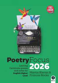 Poetry Focus 2026 : Leaving Certificate Poems & Notes for English Higher Level (Poetry Focus)
