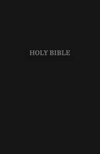 KJV, Pew Bible, Hardcover, Black, Red Letter, Comfort Print : Holy Bible, King James Version
