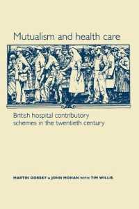 Mutualism and Health Care : Hospital Contributory Schemes in Twentieth-Century Britain