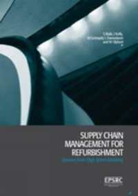 Supply Chain Management for Refurbishment : Lessons from high street retailing
