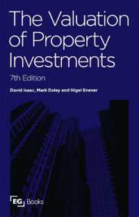 The Valuation of Property Investments （7TH）