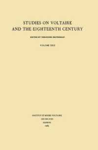 Denis Diderot, 'La Religieuse' : édition critique par J. Parrish (Oxford University Studies in the Enlightenment)
