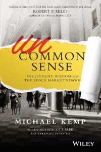 歴史に学ぶ証券投資<br>Uncommon Sense : Investment Wisdom since the Stock Market's Dawn