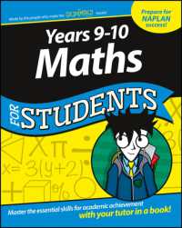 Years 9-10 Maths for Students Dummies Education Series -- Paperback