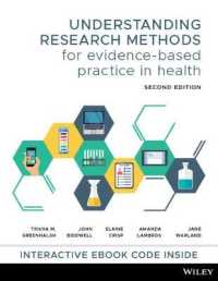 Understanding Research Methods for Evidence-Based Practice in Health （2ND）