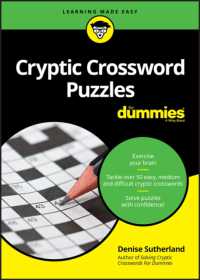 Cryptic Crossword Puzzles for Dummies （2ND）