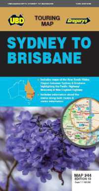Sydney to Brisbane Map 244 10th ed (Touring Map) （10TH）