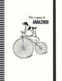 Vintage Prints Cycling Dog Gilded Journal （JOU）