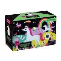 Unicorns Glow-in-the-dark Puzzle : 100 Pieces (Glow in the dark Puzzle) （PZZL）