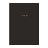 Black Hardcover Journal 6 X 8.5'