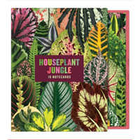 Houseplant Jungle Greeting Assortment Notecards （NCR）