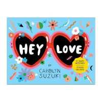 Hey Love Shaped Notecard Portfolio （NCR）