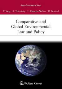 Comparative and Global Environmental Law and Policy : [Connected Ebook] (Aspen Coursebook)