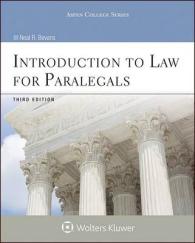 Introduction to Law for Paralegals (Aspen College Series) （3TH）