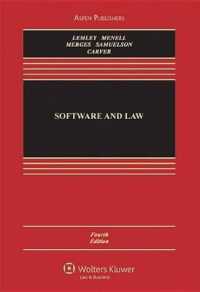 ソフトウェア・インターネット法（第４版）<br>Software and Internet Law (Aspen Casebook) （4TH）