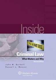 米国刑法の内側：重要論点探究（第２版）<br>Inside Criminal Law : What Matters and Why （2ND）