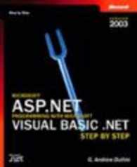 Microsoft Asp. Net Programming With Microsoft Visual Basic. Net Version 2003 Step By Step