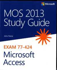 MOS 2013 Study Guide for Microsoft Access (Mos Study Guide)