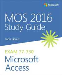 MOS 2016 Study Guide for Microsoft Access (Mos Study Guide)