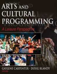 Arts and Cultural Programming : A Leisure Perspective