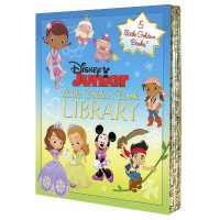 Disney Junior Little Golden Book Library (Disney Junior) : Doc McStuffins; Sofia the First; Minnie Mouse Bow-tique; Jake and the Never Land Pirates (Little Golden Book)