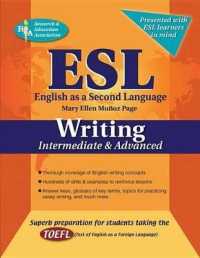 ESL Intermediate/Advanced Writing (English as a Second Language)