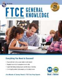 FTCE General Knowledge 4th Ed., Book + Online (Ftce Teacher Certification Test Prep) （4TH）