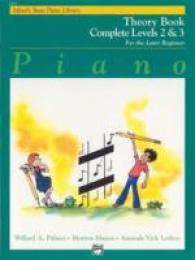 Piano Theory Book Complete Levels 2 & 3 : For the Later Beginner (Alfred's Basic Piano Library)