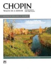 Waltz in a Minor : Posthumous for the Piano (Alfred Masterwork Edition) （2ND）