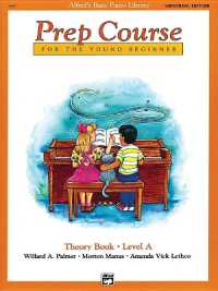 Alfred's Basic Piano Library Prep Course Theory a