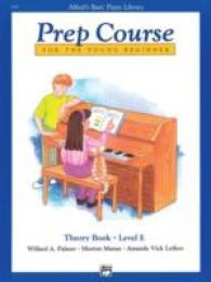 Alfred's Basic Piano Library Prep Course for the Young Beginner : Theory Book - Level E (Alfred's Basic Piano Library)