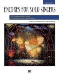 Encores for Solo Singers