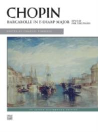 Barcarolle in F# Major, Op. 60 (Alfred Masterwork Edition)