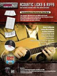 Acoustic Licks & Riffs : Your Favorite Acoustic Licks, Riffs, Intros, and Solos, Poster / Folder / Triangular Display (Shredhed) （PCK）