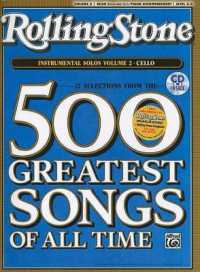 Selections from Rolling Stone Magazine's 500 Greatest Songs of All Time (Instrumental Solos for Strings), Vol 2 : Cello, Book & CD (Rolling Stone Magazine's 500 Greatest Songs of All Time)
