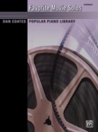 Favorite Movie Solos : Advanced (Dan Coates Popular Piano Library)