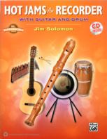 Hot Jams for Recorder : With Guitar and Drum, Reproducible （PAP/COM）