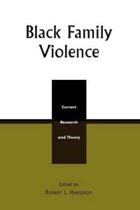 Black Family Violence : Current Research and Theory