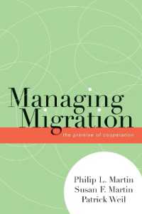 移民管理：協調への機運<br>Managing Migration : The Promise of Cooperation (Program in Migration and Refugee Studies)