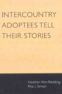 国際的養子：養子のナラティブ<br>Intercountry Adoptees Tell Their Stories
