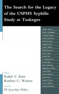 The Search for the Legacy of the USPHS Syphilis Study at Tuskegee : Reflective Essays Based upon Findings from the Tuskegee Legacy Project
