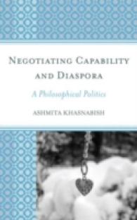 Negotiating Capability and Diaspora : A Philosophical Politics