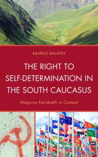 The Right to Self-Determination in the South Caucasus : Nagorno Karabakh in Context