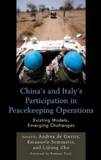 China's and Italy's Participation in Peacekeeping Operations : Existing Models, Emerging Challenges