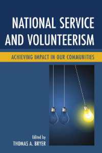 National Service and Volunteerism : Achieving Impact in Our Communities
