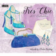 Tres Chic 2017 Calendar : Includes Downloadable Wallpaper （WAL）