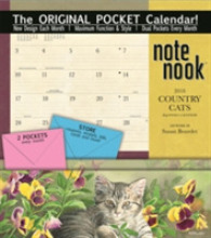 Country Cats 2018 Note Nook : 24 Pockets （SPI WAL）