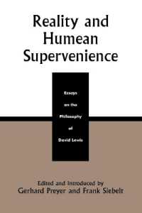 Reality and Humean Supervenience : Essays on the Philosophy of David Lewis (Studies in Epistemology and Cognitive Theory)