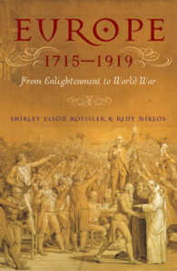 Europe 1715-1919 : From Enlightenment to World War