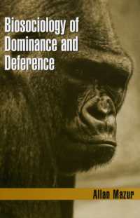 支配と服従の生物社会学<br>Biosociology of Dominance and Deference
